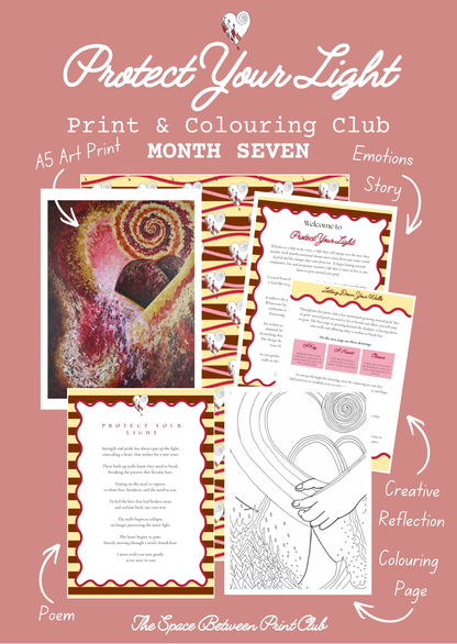 Grief Print & Colouring Club for Women