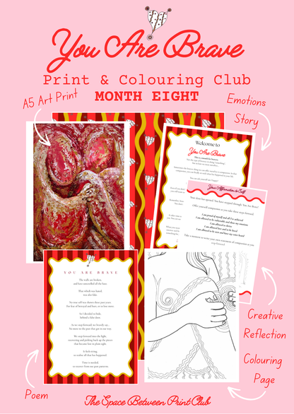 Grief Print & Colouring Club for Women