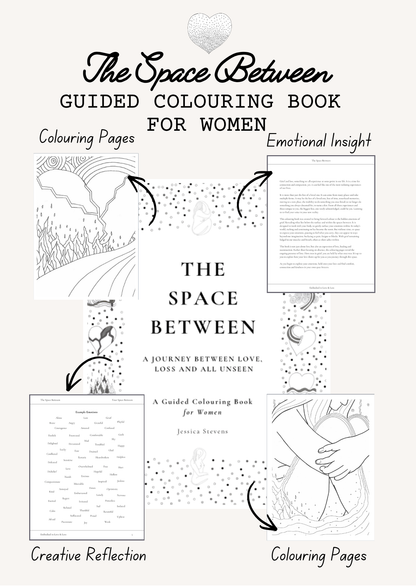Guided Grief Colouring Book for Women
