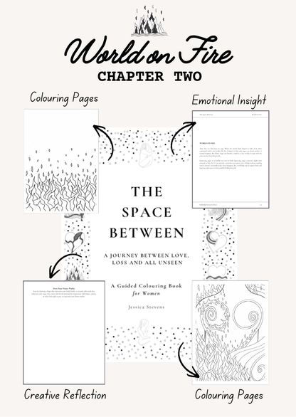 Guided Grief Colouring Book for Women