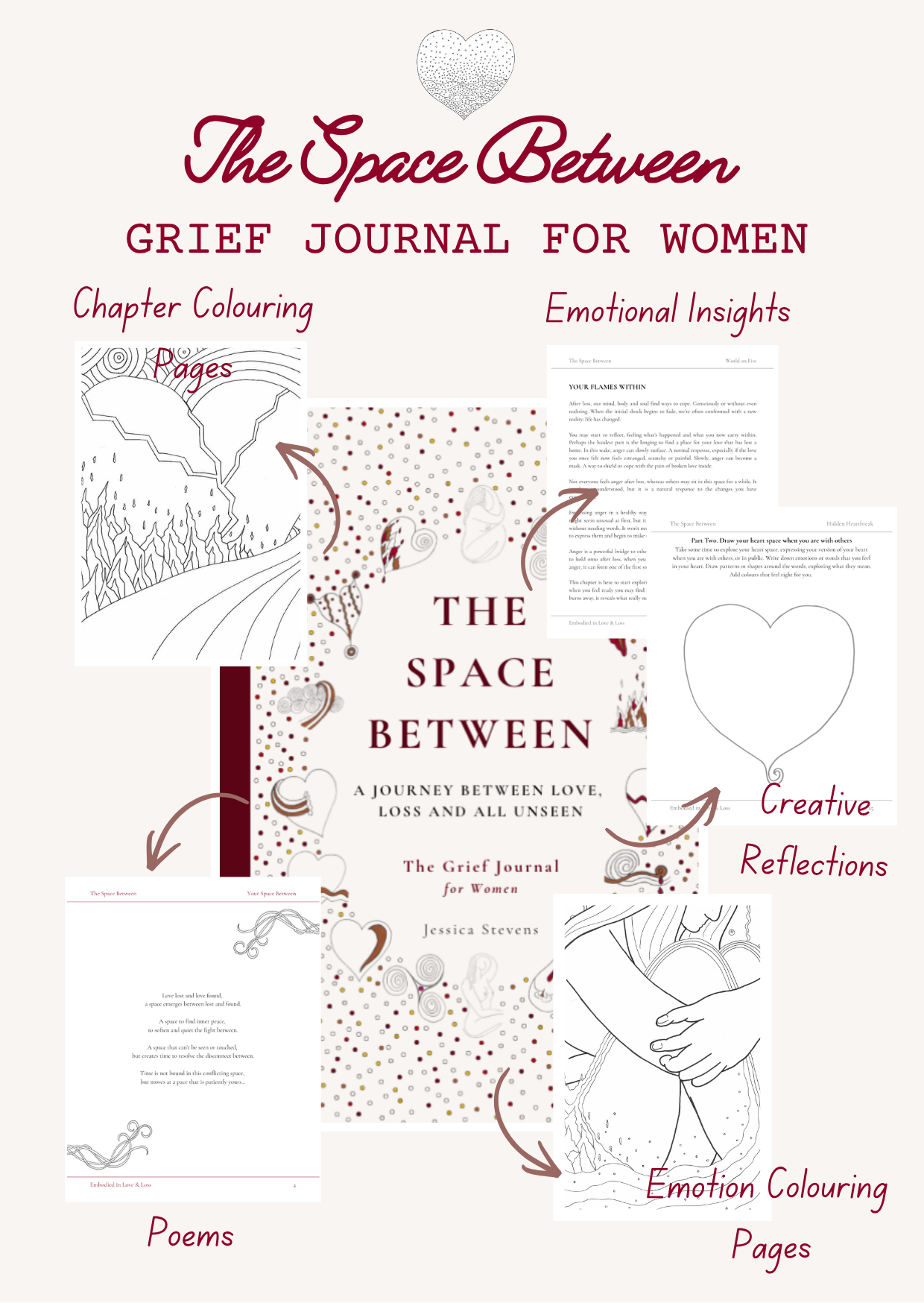 Grief Journal for Women (Hardback)
