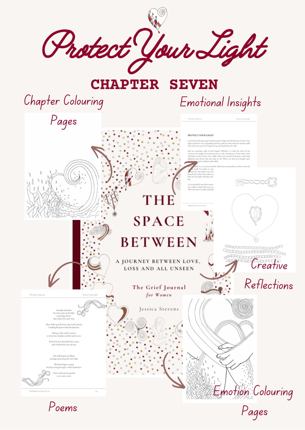 Grief Journal for Women (Hardback)