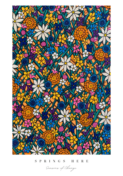 "Spring's Here" Art Print