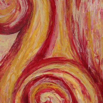 Study 09. Swirls of You - Original Painting