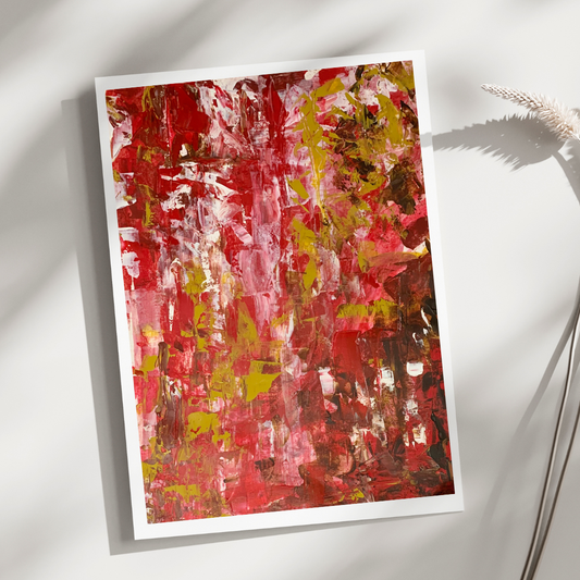 "The Fight Within" Heart Space Art Print