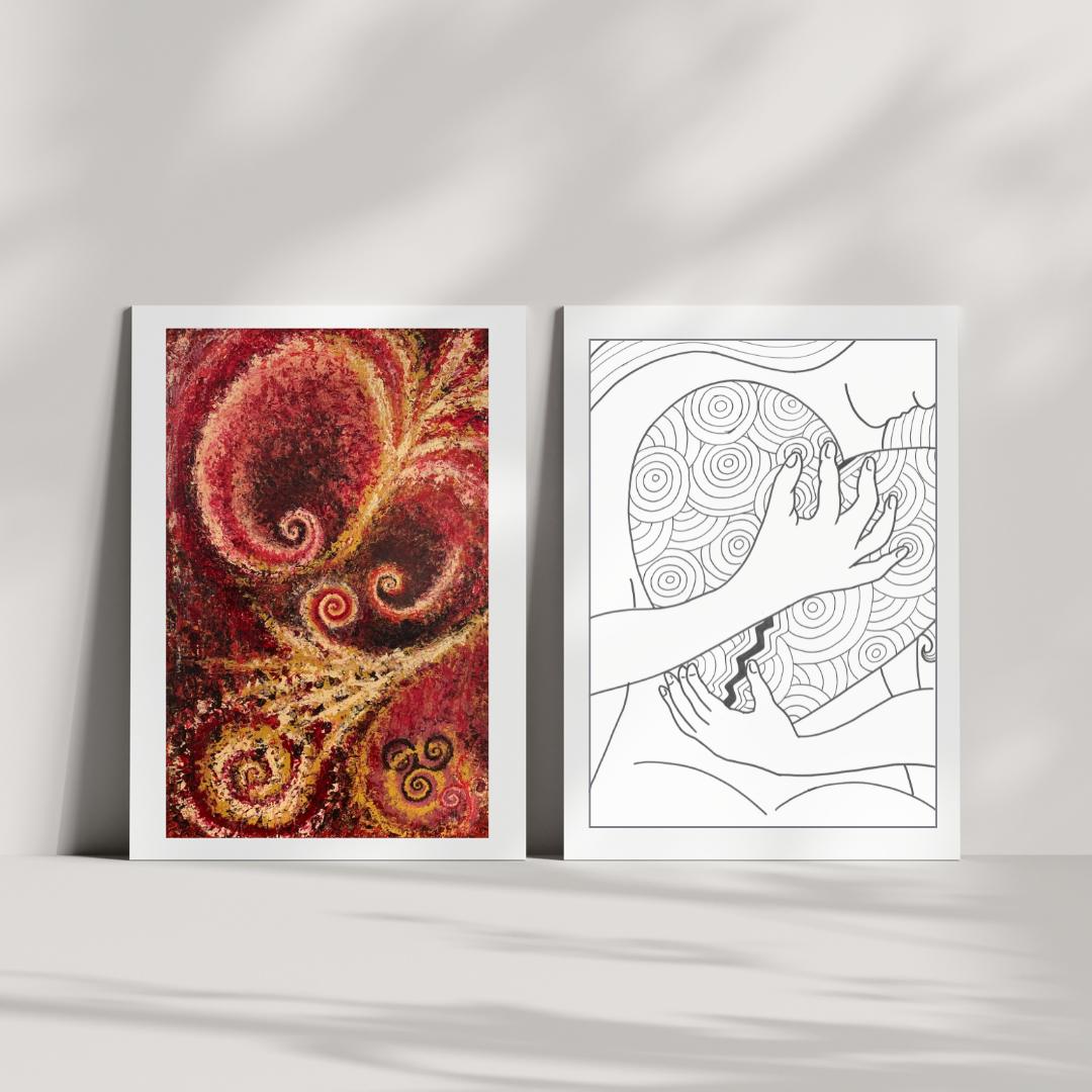 "The Fight Within" Art Print