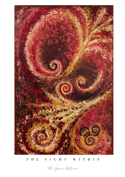 "The Fight Within" Art Print