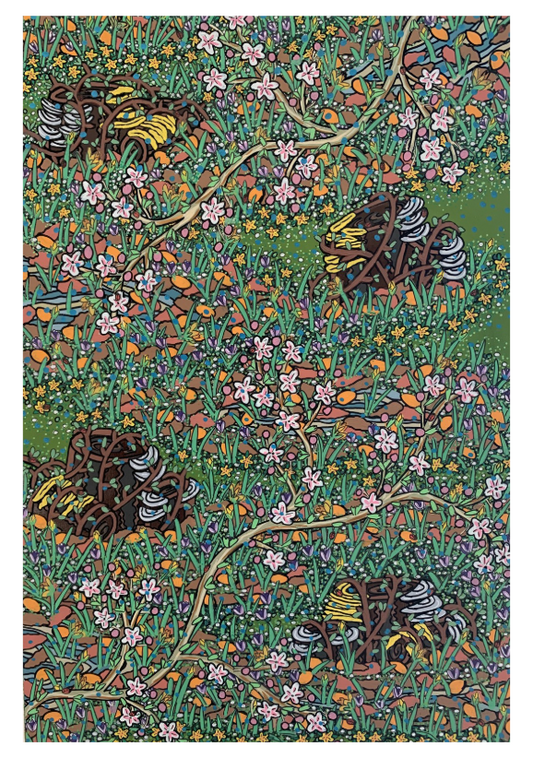 The Ground Begins to Awake "Art Print"