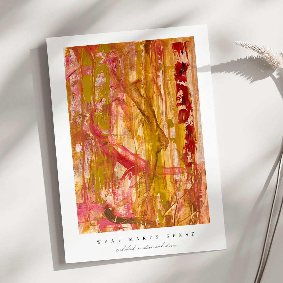 "What Makes Sense" Heart Space Art Print