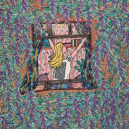 A Window of Courage "Art Print"