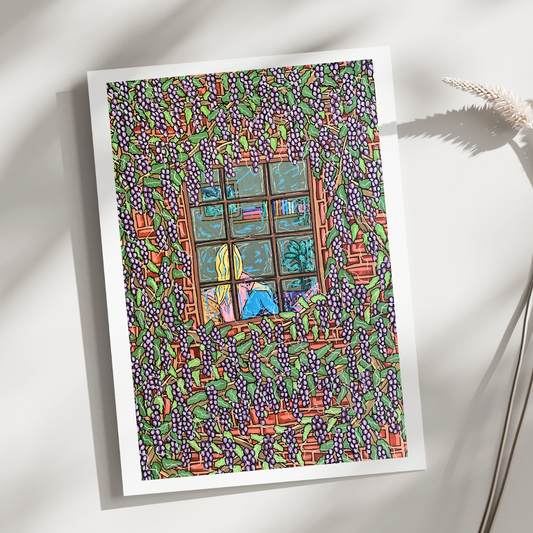 A Window to the Soul "Art Print"
