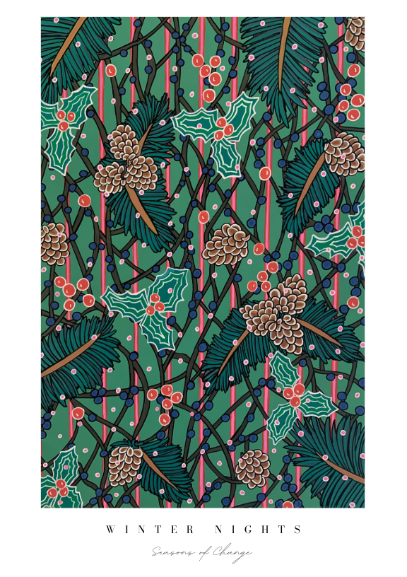 "Winter Nights" Art Print