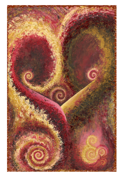 "World on Fire" Art Print