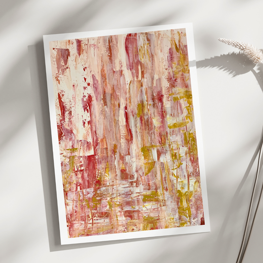 "You Are Brave" Heart Space Art Print